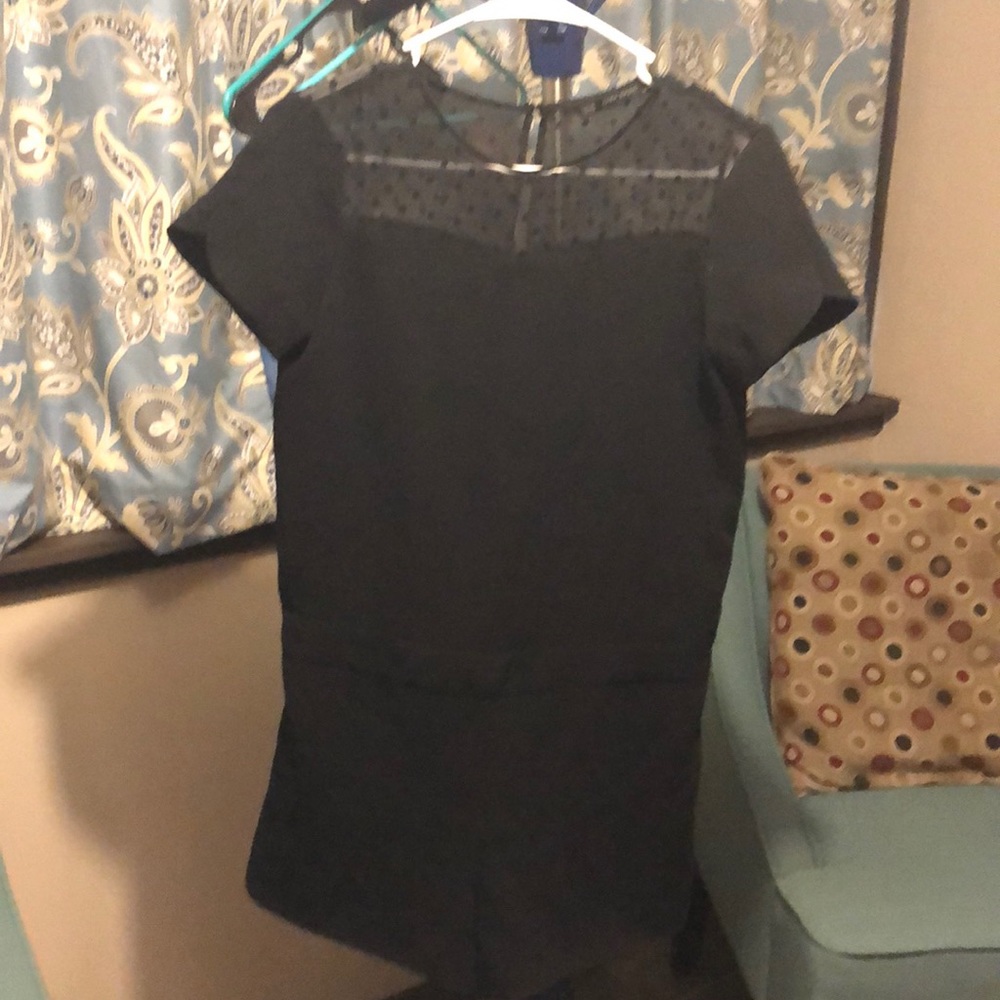 Zara black romper